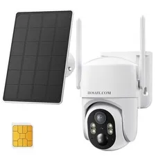 No WIFI Security Camera No Internet Needed, Free Cloud Storage, 4G LTE Cellul...