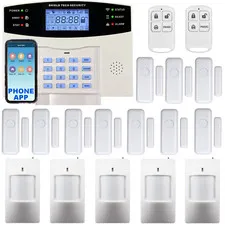 Wireless Cellular Alarm System for Home or House, Call, Text, & Smart Phone App