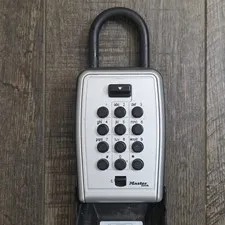 Master Lock - Lock Box Push Button Combination P19918 Rental Vbro Real Estate