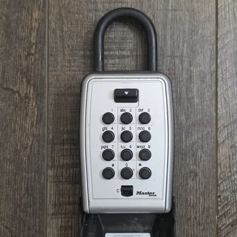 Master Lock - Lock Box Push Button Combination P19918 Rental Vbro Real Estate