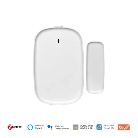 MOES ZigBee Door Window Sensor Tuya Smart Alarm Alexa Google Home