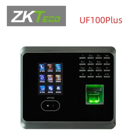 ZKTeco UF100Plus-S Wifi+ADMS Biometric Face Fingerprint Time Attendance Clock
