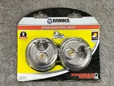 Brink'S 70Mm Promax Security Stainless Steel Discus Padlock