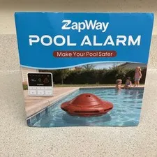 ZapWay Pool Alarm System Wi-Fi Mobile App Remote Control Red ZW02