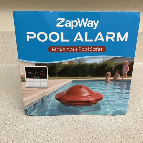 ZapWay Pool Alarm System Wi-Fi Mobile App Remote Control Red ZW02
