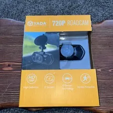 YADA 720P Dash Road Camera, 120-Degree Wide Angle Lens, G-Sensor 4GB SD Card New