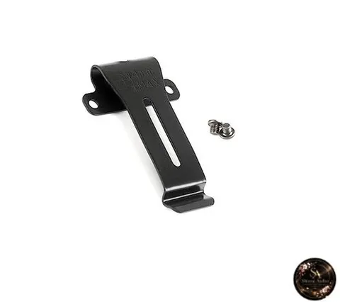 Metal belt clip with screws for Kenwood TK-208 TK-308 TH-22AT TH-42AT