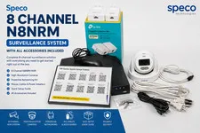 Speco N8NRM 8-Channel Surveillance System – Complete Package