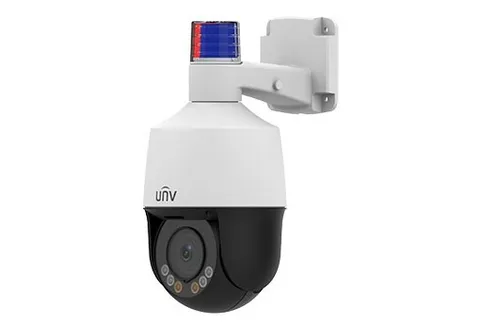 Uniview 5MP PTZ 4X Zoom Camera IPC675LFW-AX4DUPKC-VG Audio Siren NDAA UL Listed