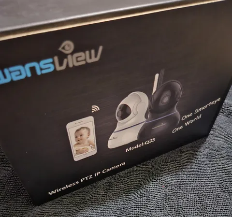 WANSVIEW Q3S 1080P Wireless PTZ IP Camera One Smarteye One World Black - NEW