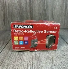 Enforcer Retro-Reflective Sensor E-931-S35RRQ - New In Box  - Fast Shipping