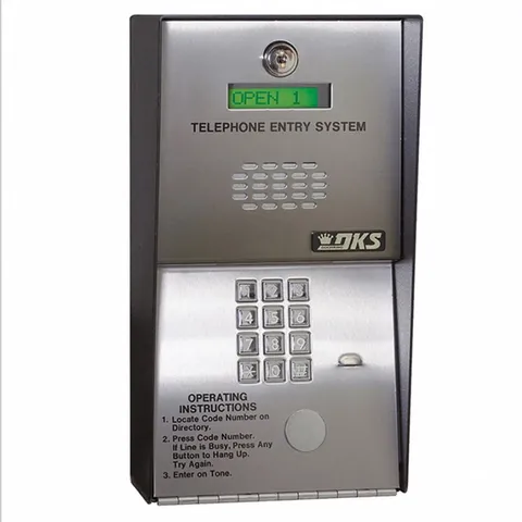 DoorKing - 1802-082 - Telephone audio intercom / 600 telephone numbers /