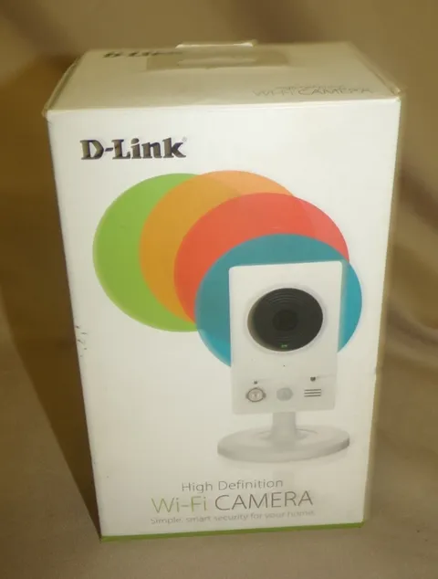 D-Link DCS 2132L-ES Day Night Wi-Fi HD Camera with Motion Sensor