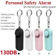 Personal Alarm 130dB Self Defense Safety Siren Loud Panic Alert For Women Kids