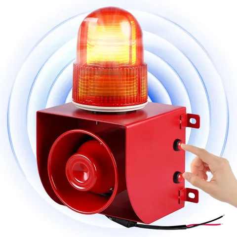 Heavy-Duty 120Db Industrial Siren Alarm | Adjustable Volume & IP65 Outdoor Siren
