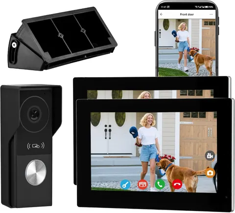 1080P Video Doorbell Intercom Withmonitor System, Wifi Video Intercom 1080FHD Me