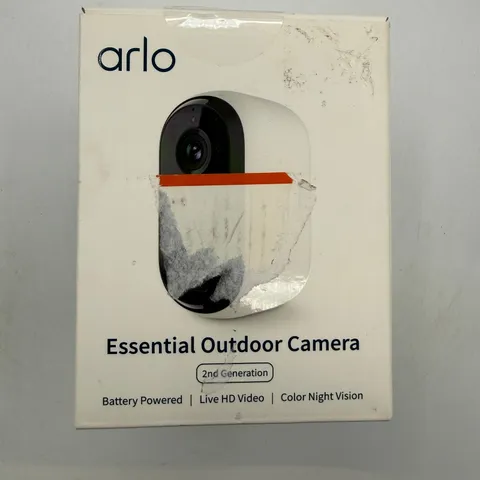 Arlo Essential Outdoor Camera 2nd Gen White 1080p HD Wireless- PARTS ONLY