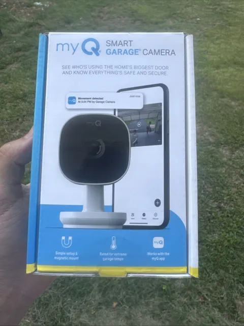 Chamberlain myQ Smart Garage HD 1080p Indoor Wi-Fi Security Camera - White