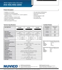 EV2-800 Nuvico 8 Channel Analog DVR