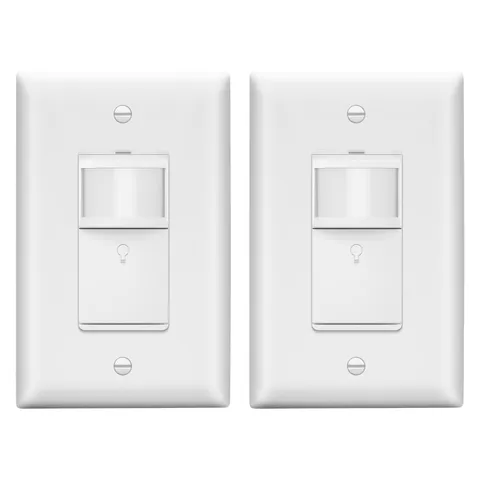 Lider Motion Sensor Switch Pir Sensor Switch Occupancy/Vacancy No Neutral