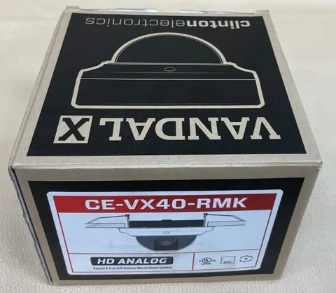 Clinton Electronics Vandal X Dome Security Camera CE-VX40 RMK