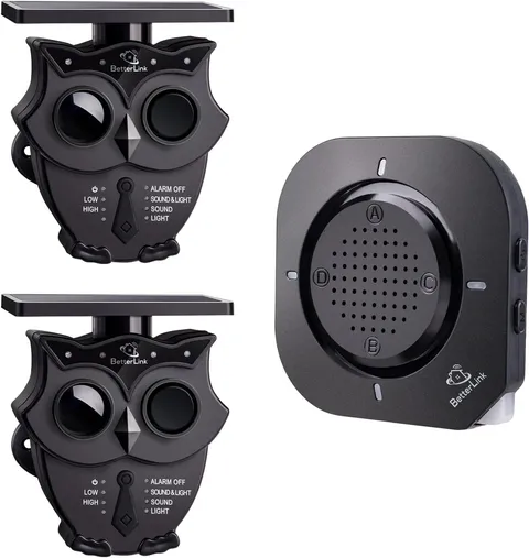1/2 Mile Long Range Solar Wireless Driveway Alarm System 1R2S