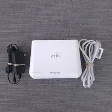 Netgear Arlo Pro VMB4000 Base Station W/Power Supply Tested Works Base Only 