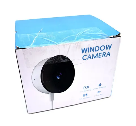 Heemketz 24/7 Recording Window Camera 3MP 2K w/ Two Way Audio Model Y661
