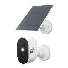 2K QHD Solar Security Cameras Wireless Outdoor System | 166° Add-on Camera