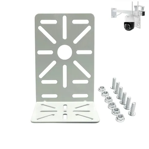 LShape Dome Camera Bracket Adapter Universal Steel Wall Ceiling Mount CCTV