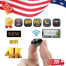 1080P Mini Camera CCTV WiFi HD IP Night Vision Camcorder Home Security Cam US