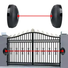 For Gates Doors Windows External Positioning Alarm Single Beam Infrared Radiatio