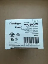 Watt Stopper WA-300-W Passive Infrared Automatic Wall Switch  120- 277V