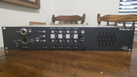 Clear-Com MS-704 4-Channel Wired Main Station Intercom System