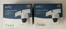 Eufy Security Floodlight 3K Camera E340 Wired - 2 Pack - New Sealed