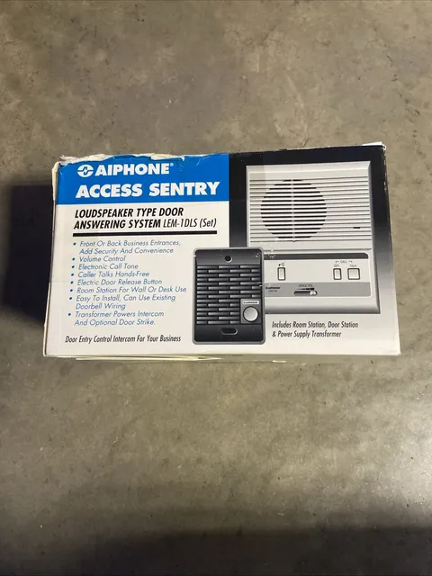Aiphone LEM-1DLS Access Sentry Intercom & Door Release System - Brand New in Box