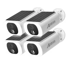 Security Cameras Wireless Outdoor Solar & Battery Powered 3K Color Night Vision