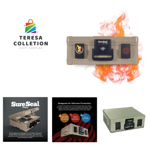 Ultimate SureSeal Fire Safe - 1 Hour Fire Protection & 100 Hour Water Resistance