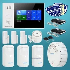 HOMSECUR Wireless WIFI 4G RFID LCD Home House Alarm System+Pet-Immune/Friendly