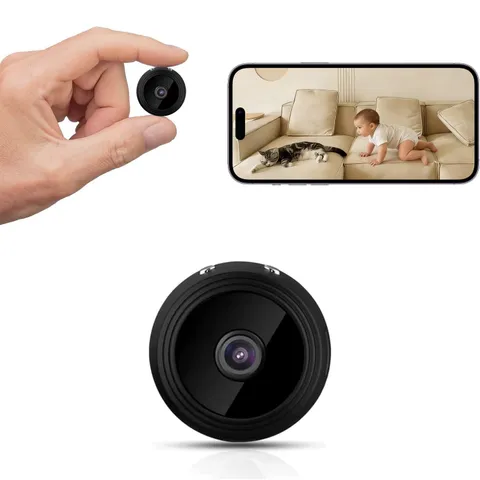 Mini Cameras, WiFi Wireless Small , Home Cameras for Pet, Baby with Motion De...