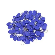100 PCS 125KHz RFID Key Fob Proximity ID Card Token Tag Keypad Card for Do