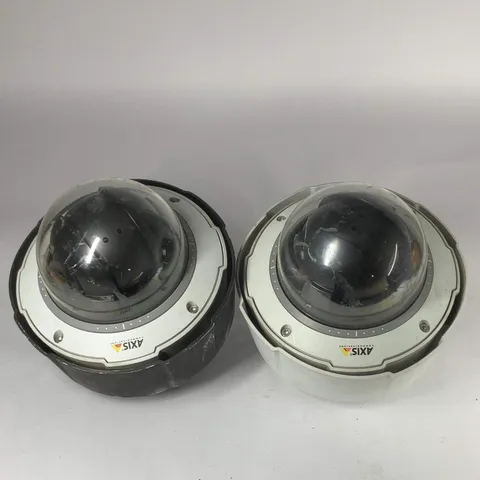 LOT OF 2x Broken AXIS 60Hz 1080p PTZ Outdoor Network Dome Camera Q6034-E NO POWE