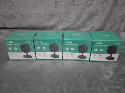 4 Lot Alaga Indoor Camera 2k Security Camera Human Detection Night Vision NEW!