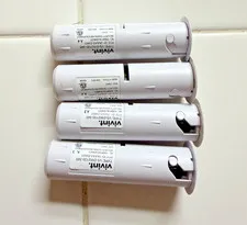 Vivint VS-DW2100-345 Wireless Outdoor Door Sensor, White Set of 4 Used