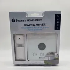 Swann Driveway Wireless Alert Kit Motion Detection Model AALARMKLWVER2ES NEW