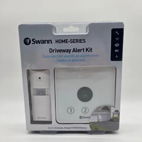 Swann Driveway Wireless Alert Kit Motion Detection Model AALARMKLWVER2ES NEW