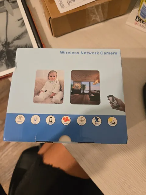 Wireless Network CB401 SURVEILLANCE SMART CAMERA 5G Wi-Fi Home Monitor