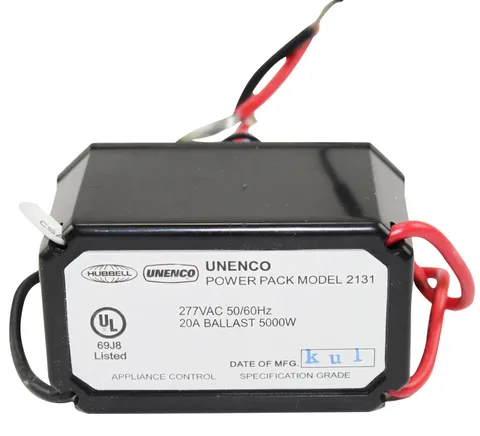 HUBBELL SWITCH POWER PACK 277 VAC 2131 213-1 OCCUPANCY SENSOR PACK