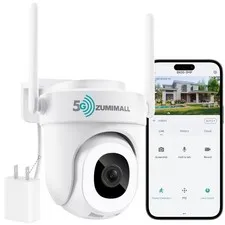 2K Wired Outdoor Security Camera, 24/7 Recording, Auto Tracking