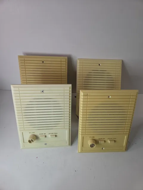 *Parts/Untested Lot Of 4 Music & Sound Intercoms Model 35